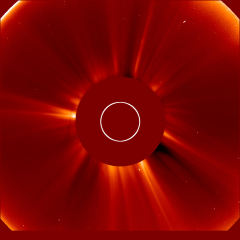 Image of solar wind