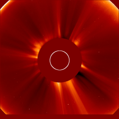 Image of solar wind