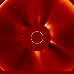 Image of solar wind