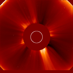 Image of solar wind