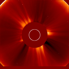 Image of solar wind