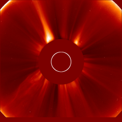 Image of solar wind