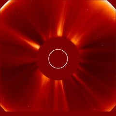 Image of solar wind