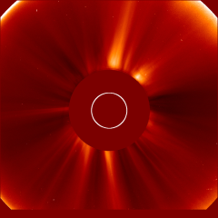 Image of solar wind