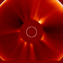 Image of solar wind