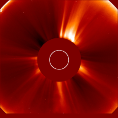 Image of solar wind