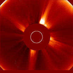 Image of solar wind