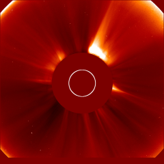 Image of solar wind