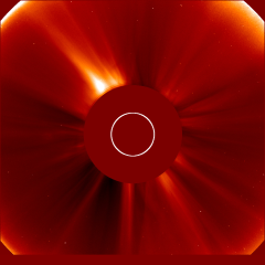 Image of solar wind