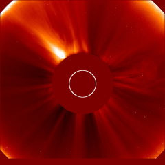 Image of solar wind