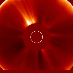 Image of solar wind