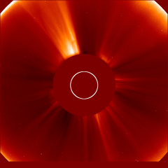 Image of solar wind