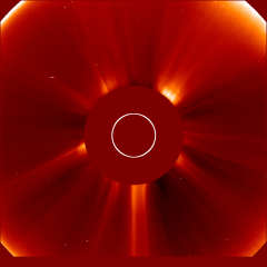 Image of solar wind