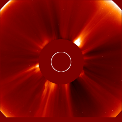 Image of solar wind