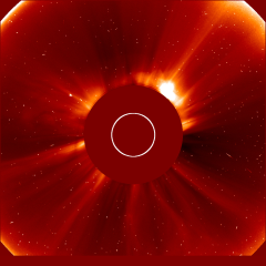 Image of solar wind