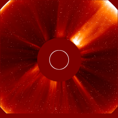 Image of solar wind