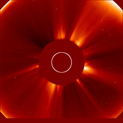 Image of solar wind