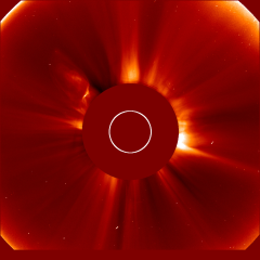 Image of solar wind