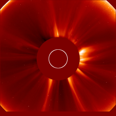 Image of solar wind