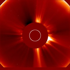 Image of solar wind