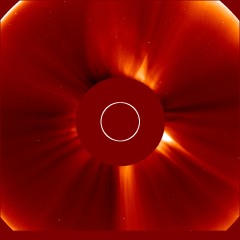 Image of solar wind