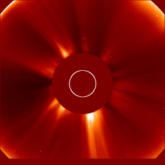 Image of solar wind