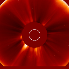 Image of solar wind