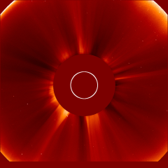 Image of solar wind