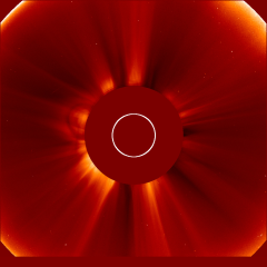 Image of solar wind