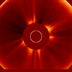 Image of solar wind