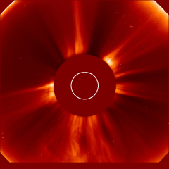 Image of solar wind