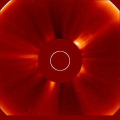 Image of solar wind