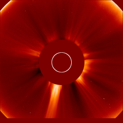 Image of solar wind