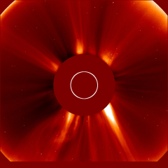 Image of solar wind