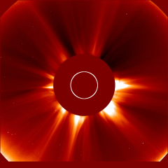 Image of solar wind