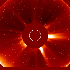 Image of solar wind