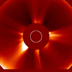 Image of solar wind