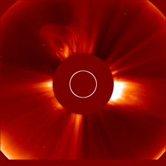 Image of solar wind