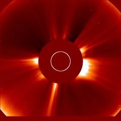 Image of solar wind