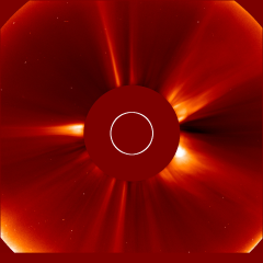 Image of solar wind