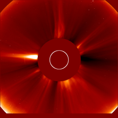 Image of solar wind