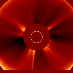 Image of solar wind