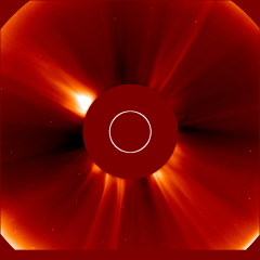 Image of solar wind