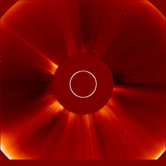 Image of solar wind