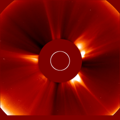 Image of solar wind