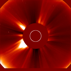 Image of solar wind