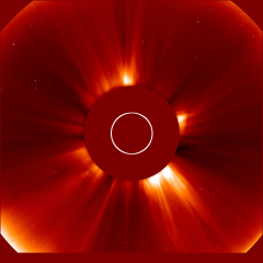 Image of solar wind