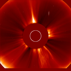 Image of solar wind