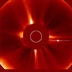 Image of solar wind