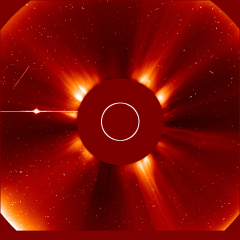 Image of solar wind